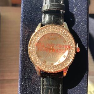 Starke Women's Black and Gold Watch